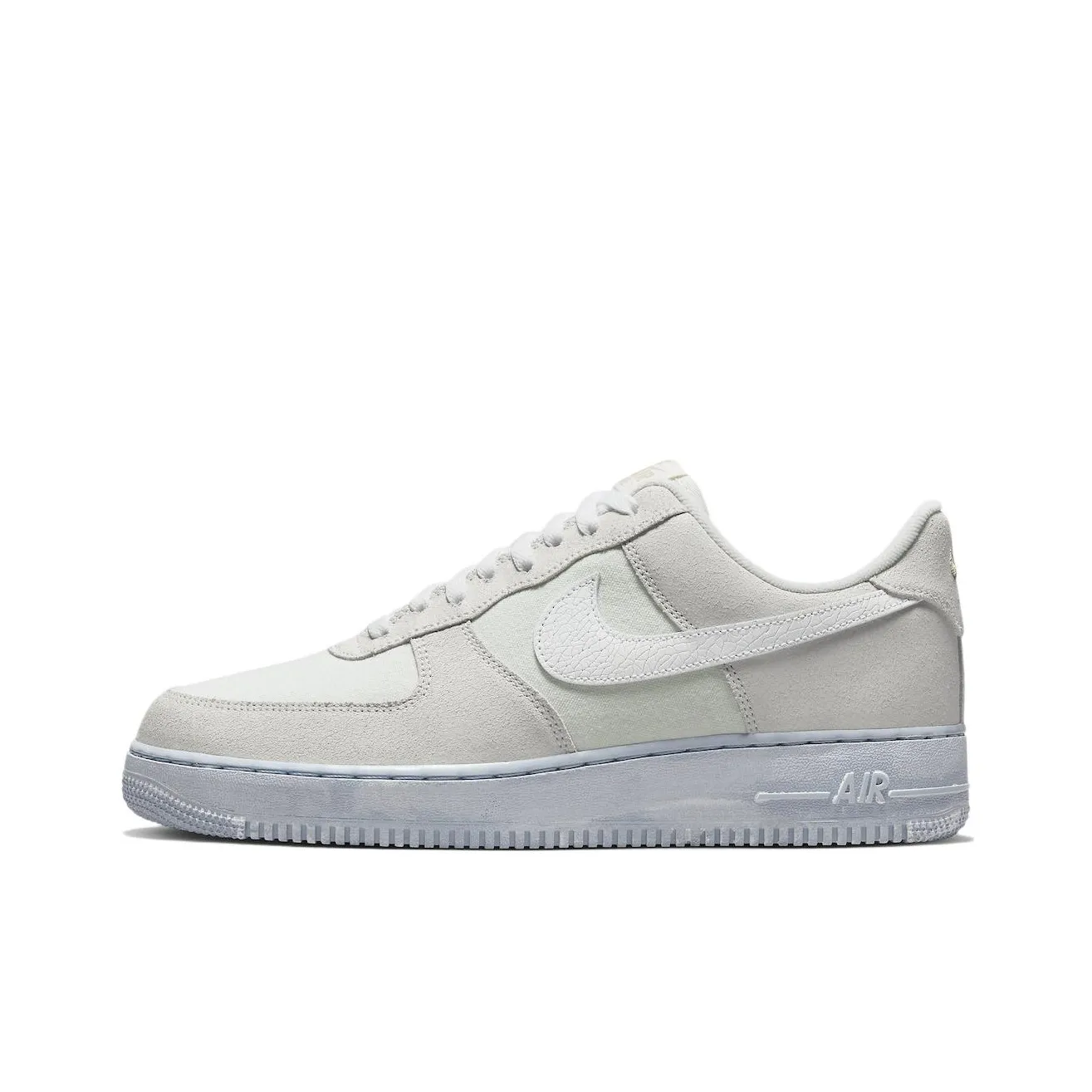 Nike Air Force 1 07 LV8 EMB 'Белый цвет вершины' SALT Озеро Городской Низкие Кроссовки для скейтбординга Мужские Белые