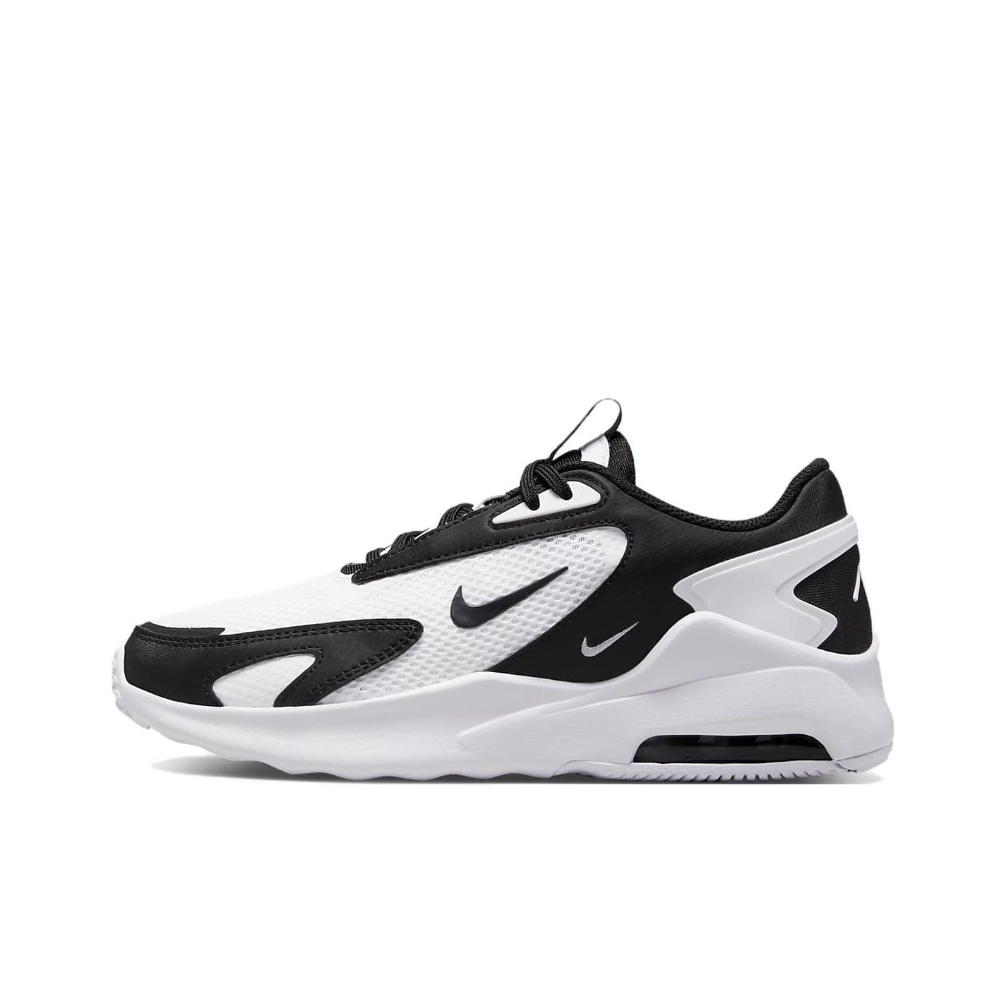 white and pink air max bolt