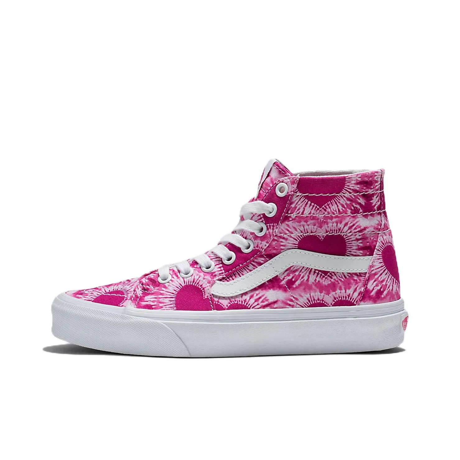Vans Sk8 Hi Tie dye Hearts 'Pink'
