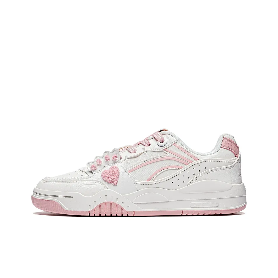 Li Ning Moon White X Disney Marie Cat 'White Pink' Women's
