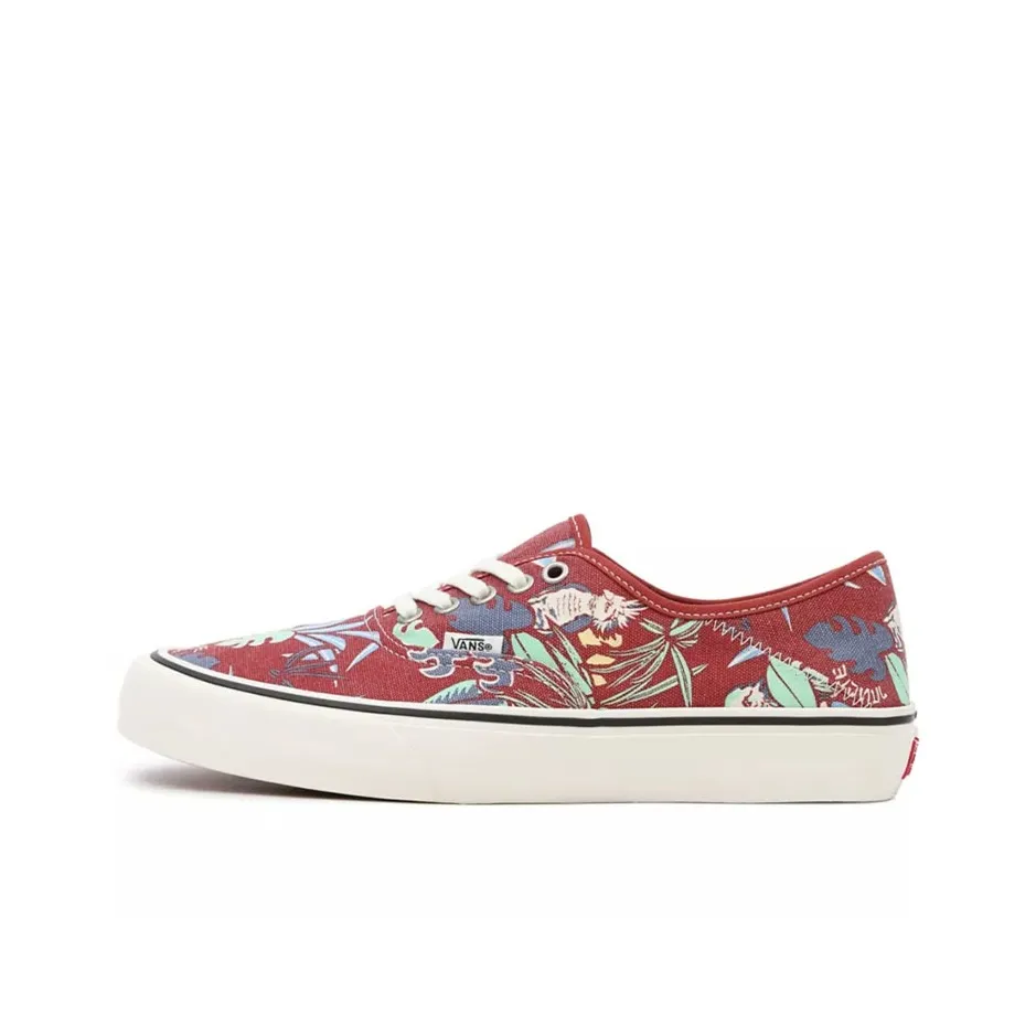 Vans Authentic SF Low Top Скейтборд Кроссовки Unisex Red