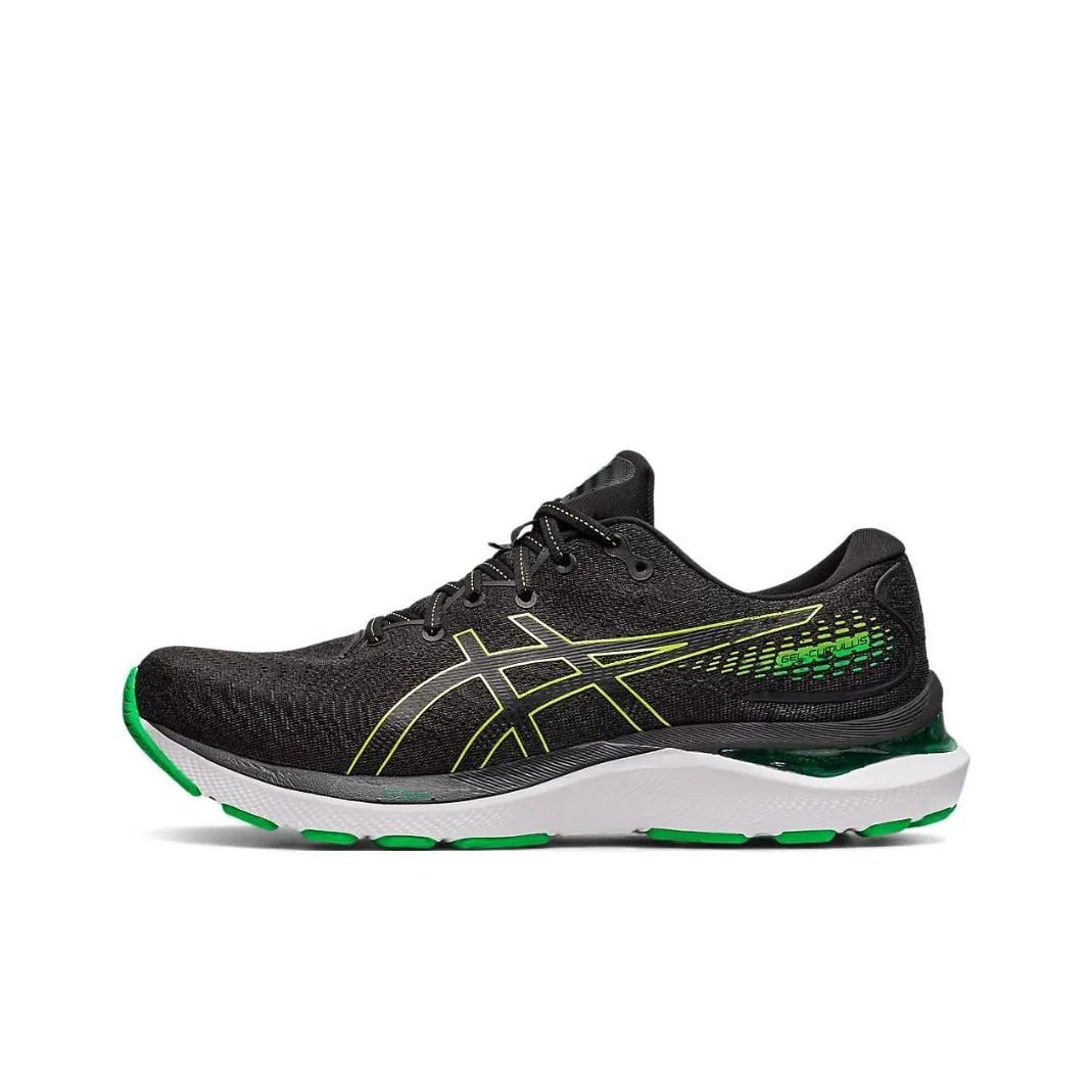 Asics Gel Cumulus 24 'Black Lime Zest'