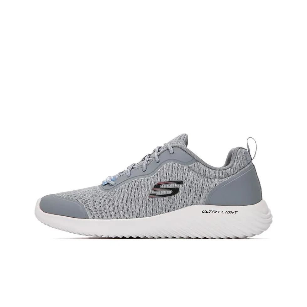 Skechers Bounder Voltis Low Топ Повседневная обувь Мужская Серый