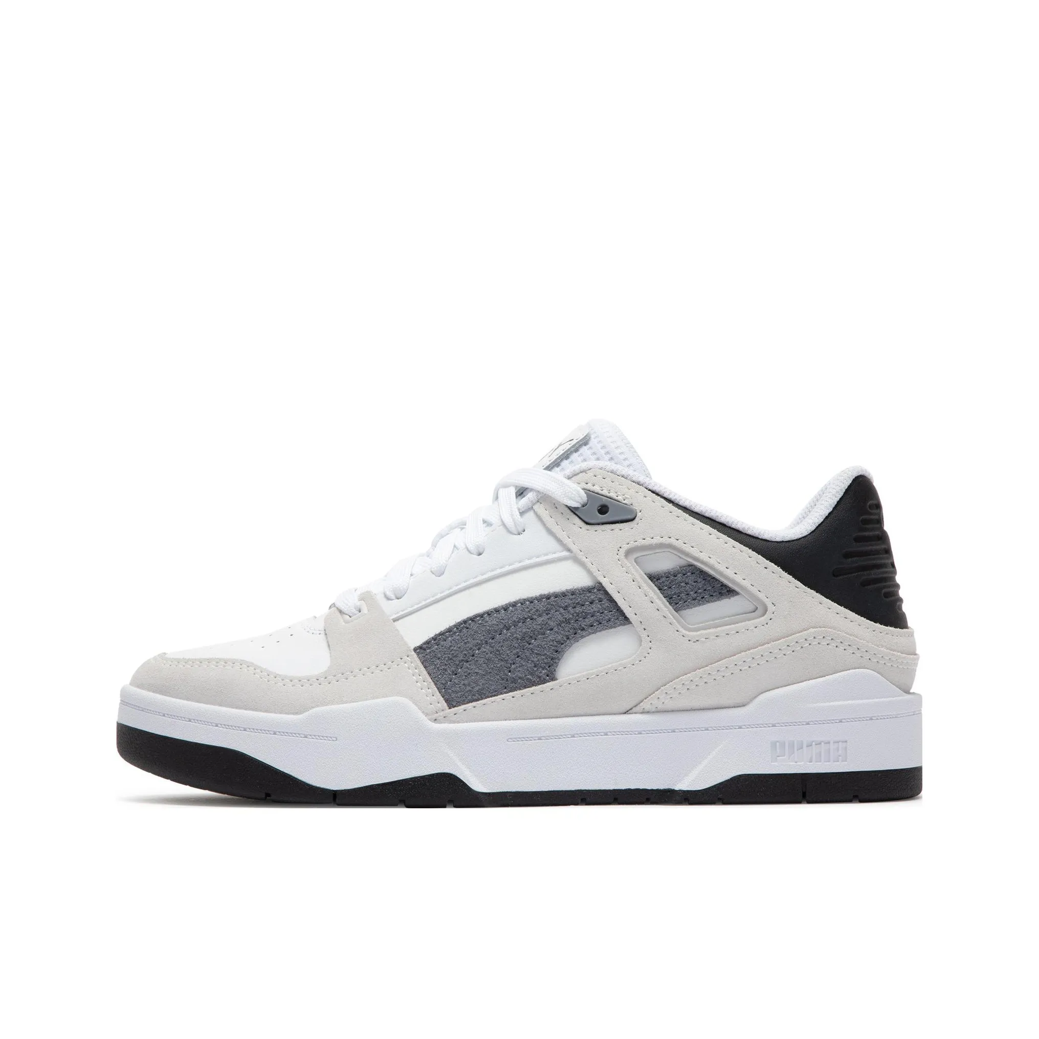 PUMA Slipstream Heritage Low Топ Скейтборд Кроссовки Унисекс Белый Серый