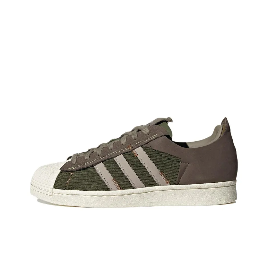 Adidas Superstar Shoes Canvas 'Black Gum'