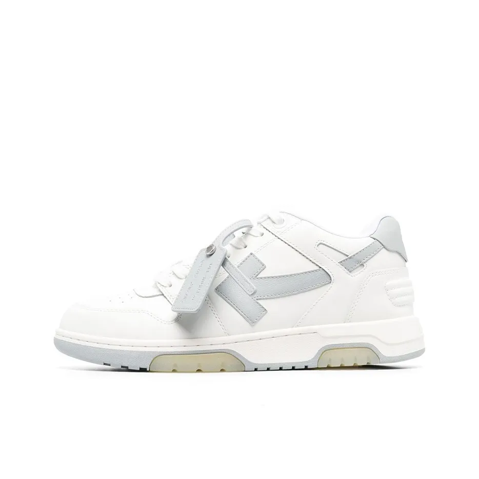 OFF WHITE Out Of Office Low Top Sneakers 'White Grey'