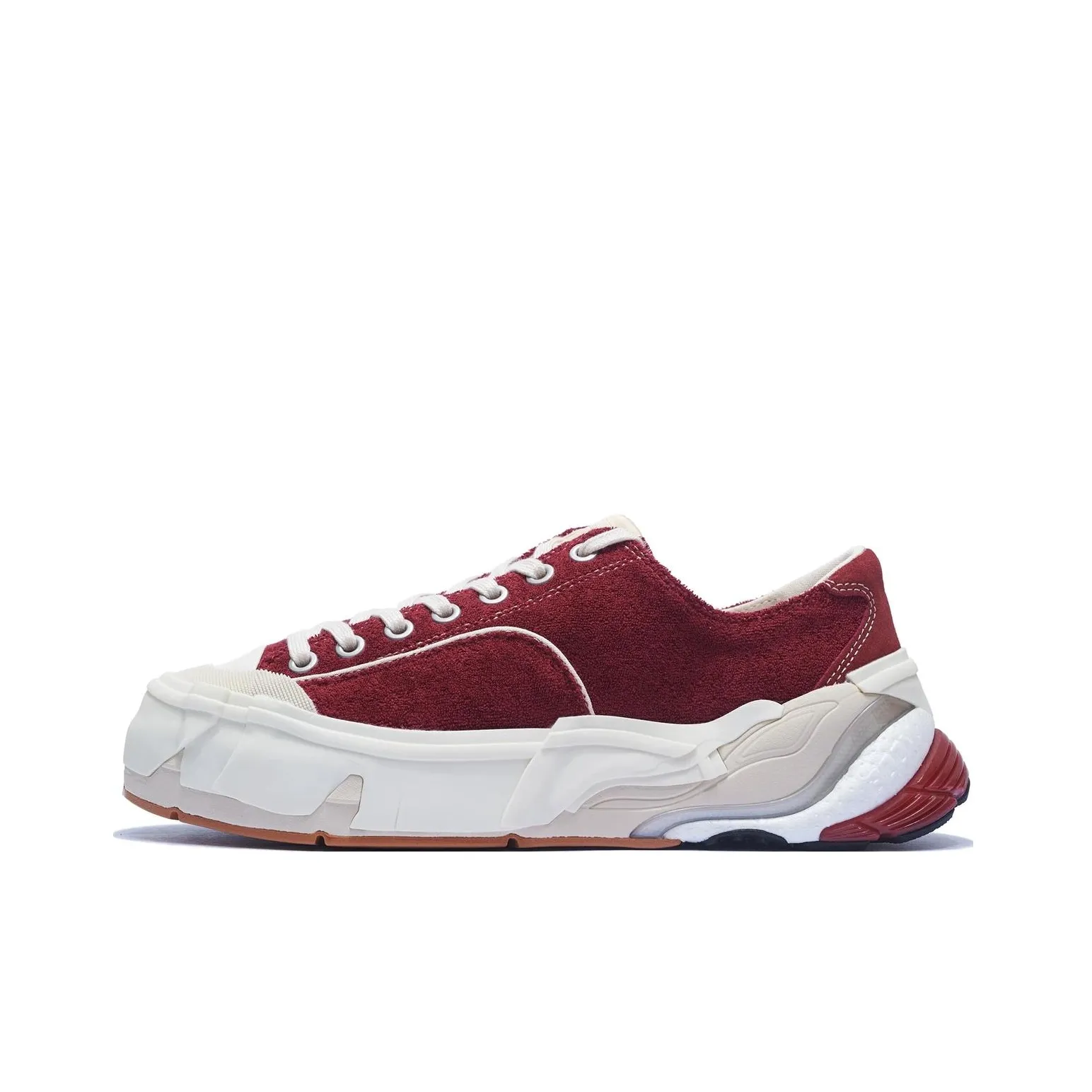 LINING Wuji Износостойкий Дышащий Низкий Топ Casual Мужской Темный Вермиллион Красный