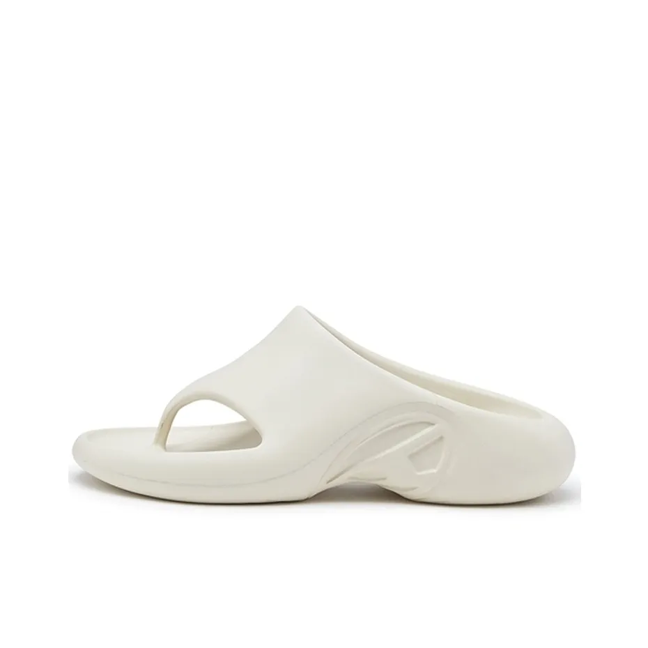 DIESEL Sa Maui X Logo embossed Flip flops