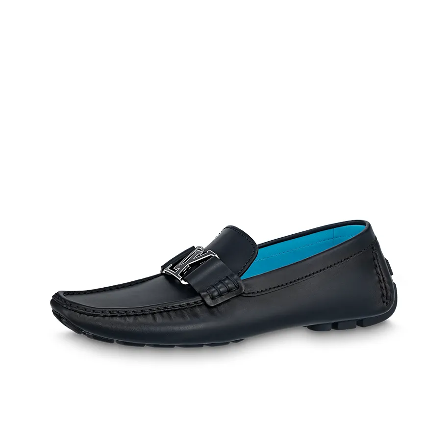 LOUIS VUITTON Monte Carlo Loafers Men's Black