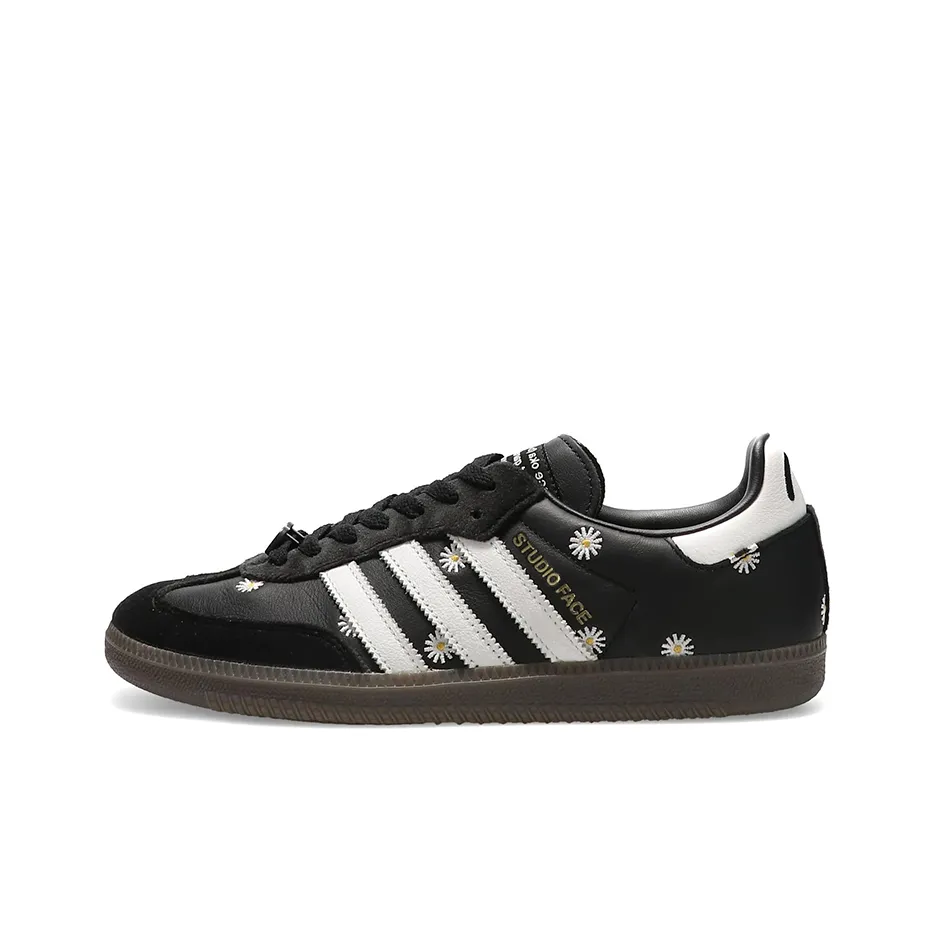 Adidas Originals Samba Skateboard Shoes Unisex Low Top Black/White/Brown