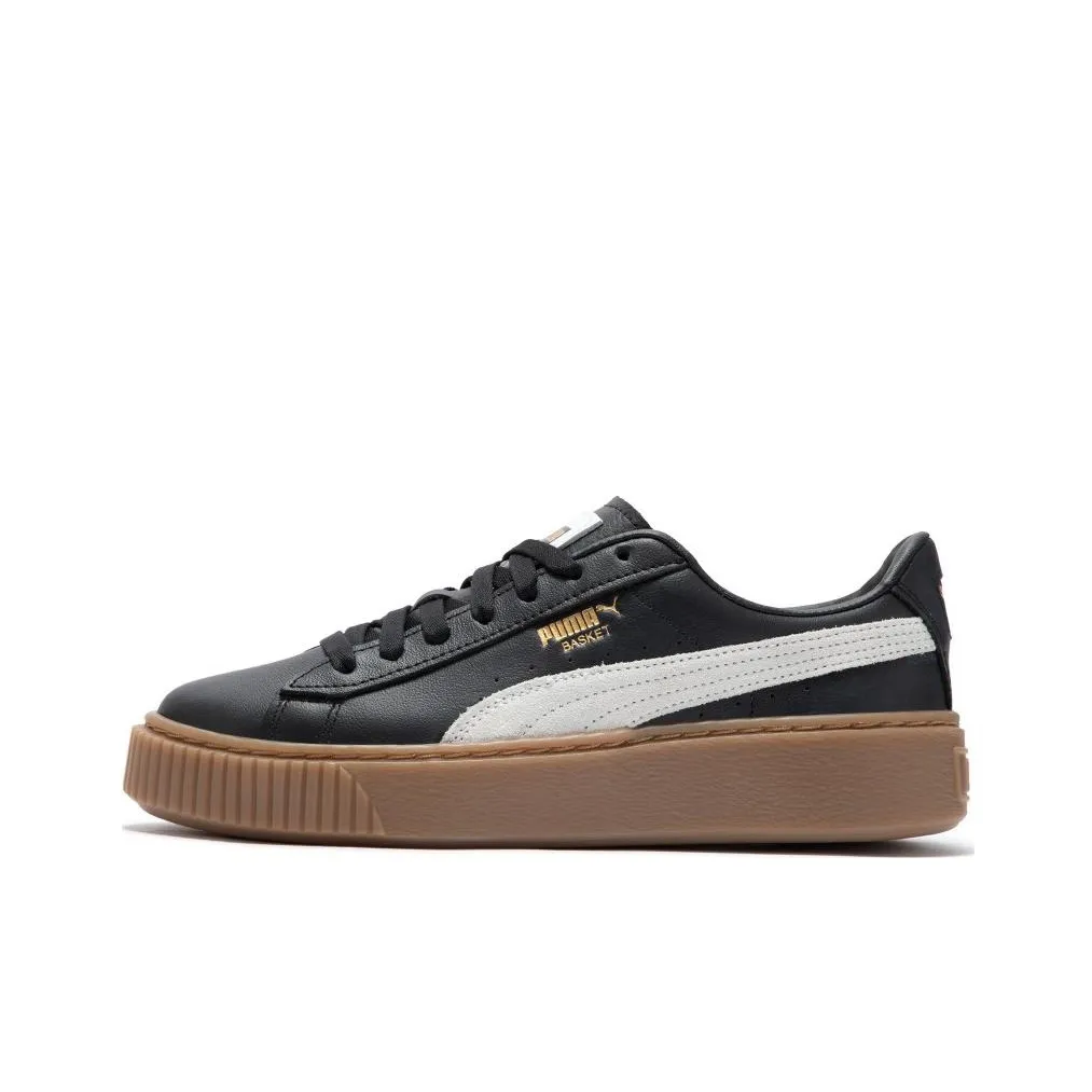 PUMA BASKET PLATFORM Low Топ Скейтборд Кроссовки Женские Черные