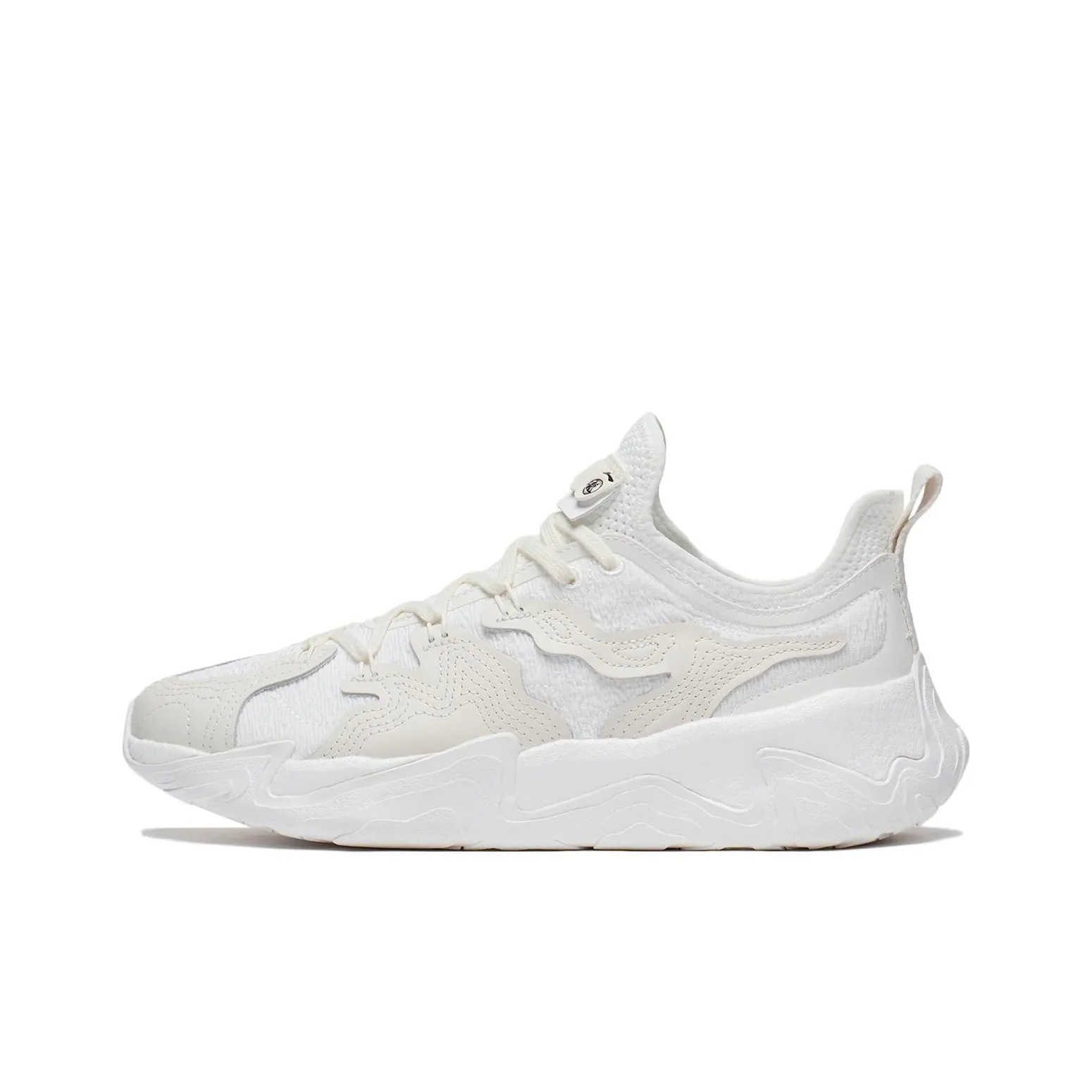 CHENGLONG x LiNing Gongfu Collection Anti-Slip Wear-Resistant Low-Top Sports Casual Shoes Men's Ecru