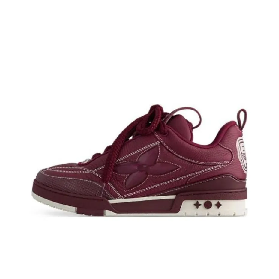 LOUIS VUITTON LV Skate Sneaker Bordeaux Red