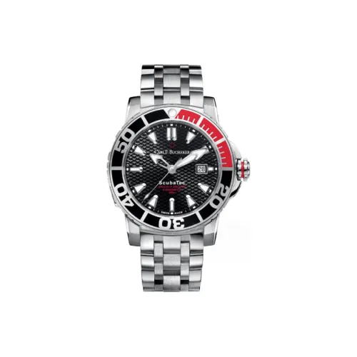 Carl F.Bucherer Автоматический Механический Movement Мужские Часы PATRAVI Collection 44,6 мм Черные