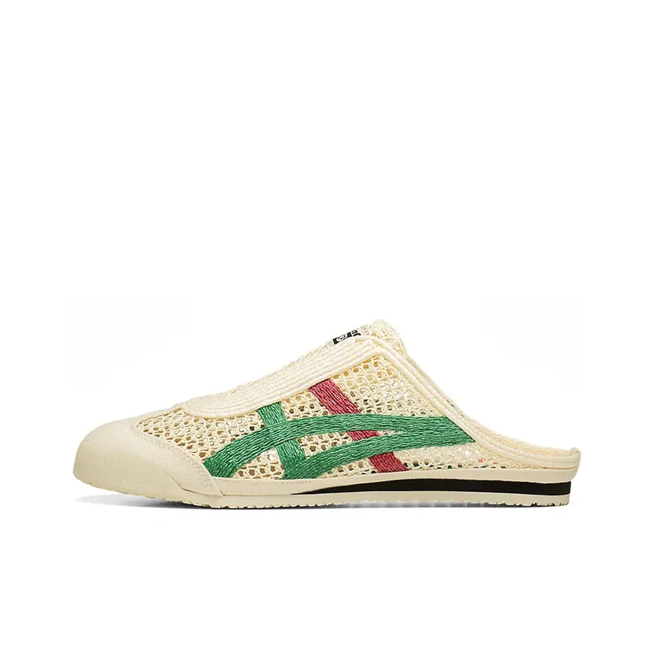 Onitsuka Tiger MEXICO 66 Sabot Cream Green Red