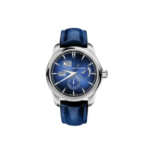 Carl F.Bucherer Автоматический Механический Movement Мужские Часы MANERO Collection 42,5 мм Синие