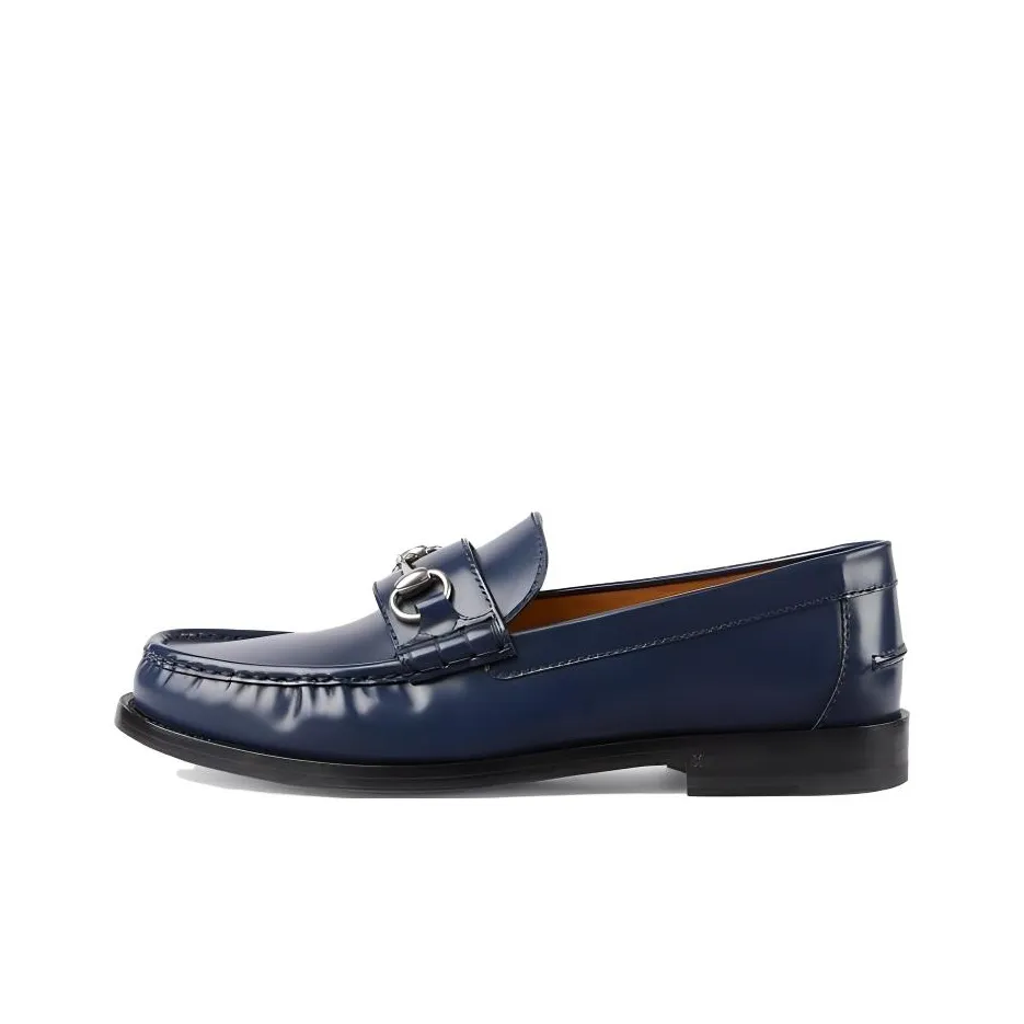 GUCCI Morsetto Loafer 'Navy Blue'