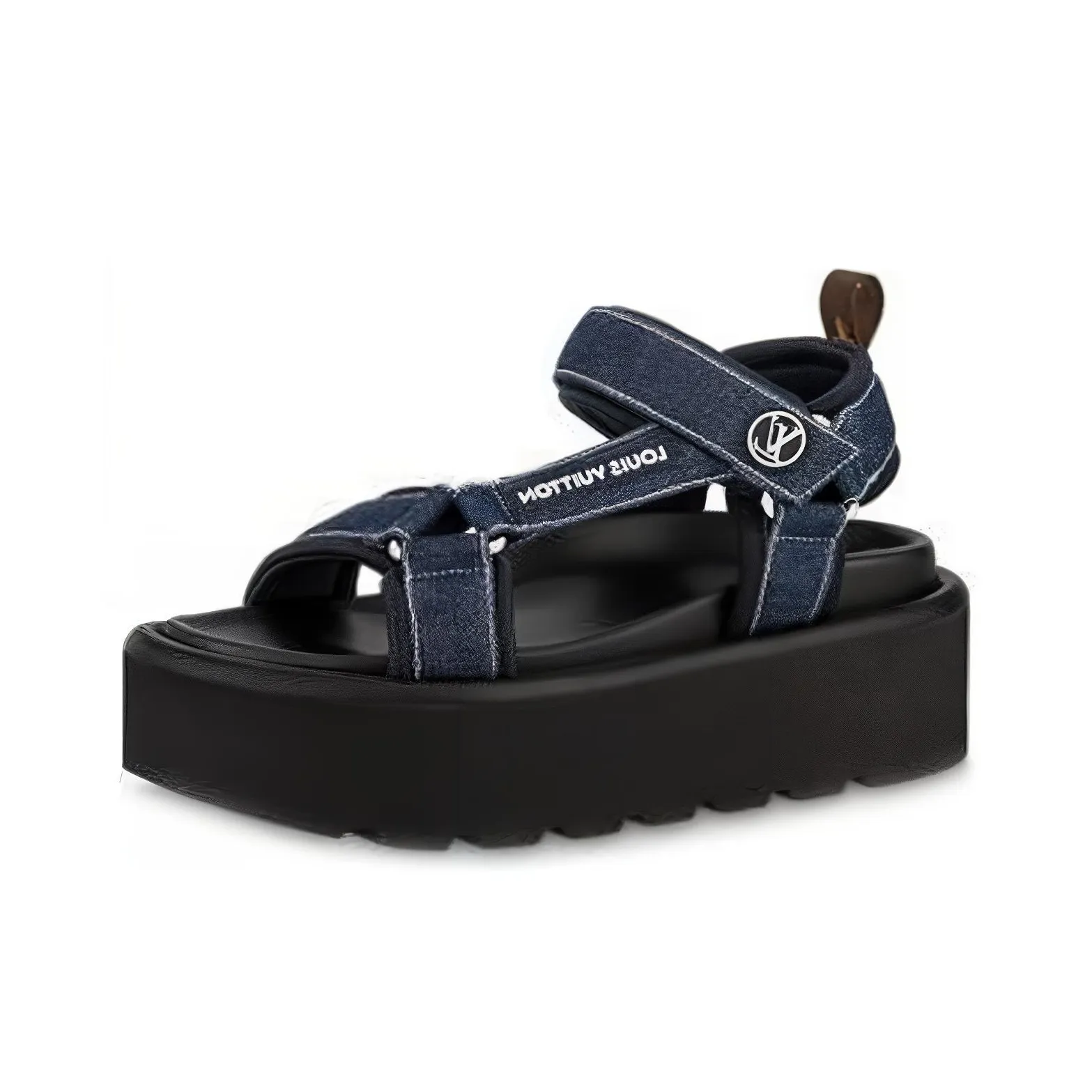 LOUIS VUITTON Beach Sandals Women's Blue