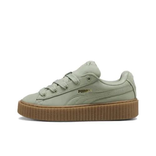 PUMA Creeper Phatty Кроссовки для скейтбординга Низкие Зеленые Женские