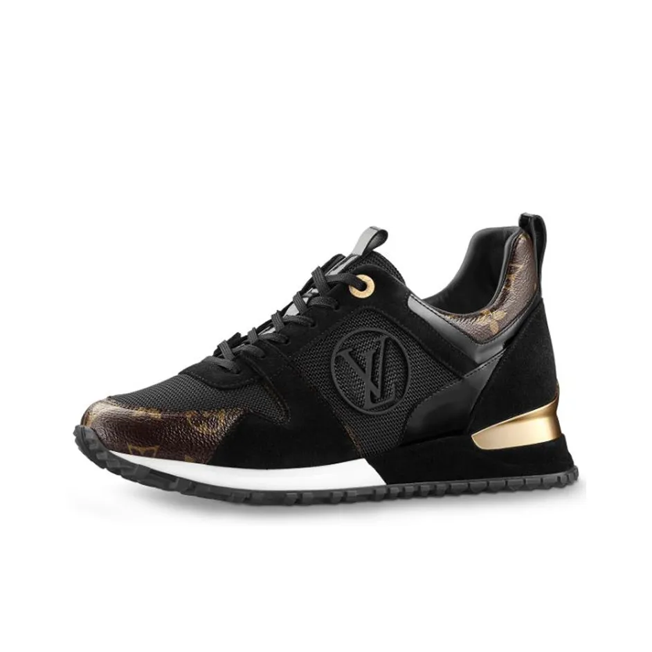 LOUIS VUITTON Run Away Black Monogram Women's