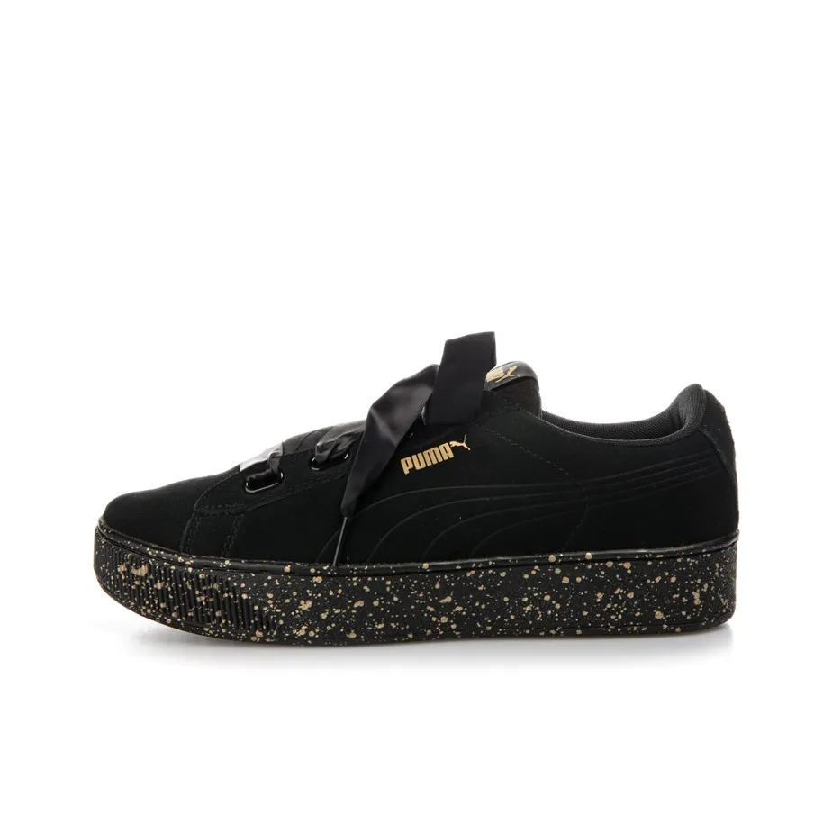 PUMA Vikky Platform Ribbon 'Black Gold' Women's