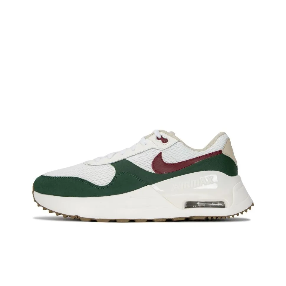 Nike Air Max SYSTM Low Топ Кэжуал Мужской Белый Зеленый