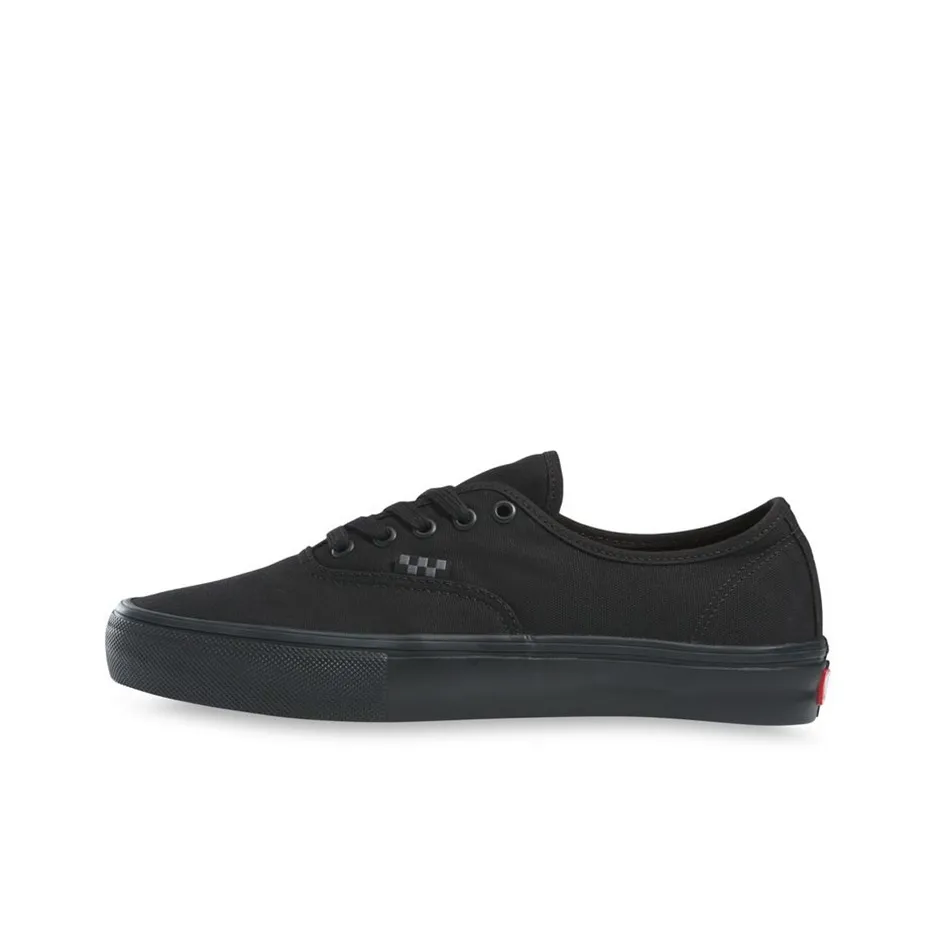 VANS Authentic Low Top Скейтборд Кроссовки Унисекс Чисто Черный