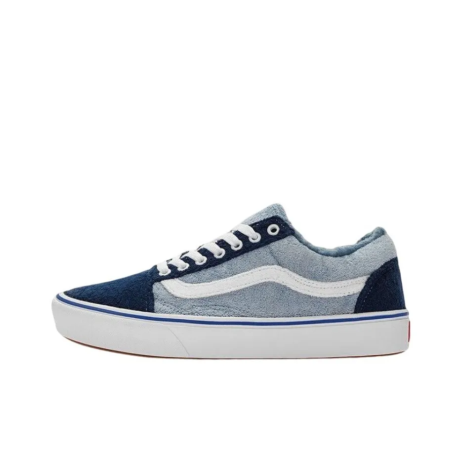VANS ComfyCush Old Skool Low Топ Скейтборд Кроссовки Унисекс Синий