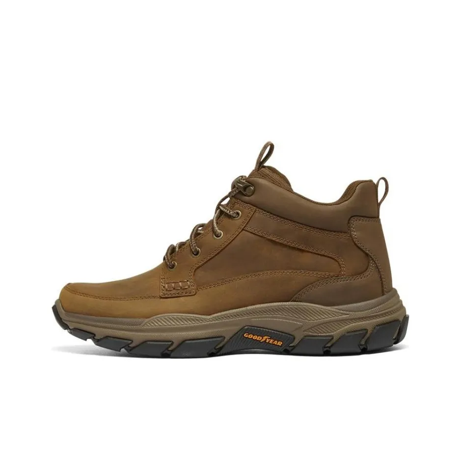 Skechers Respected Boswell Boots 'Tan'
