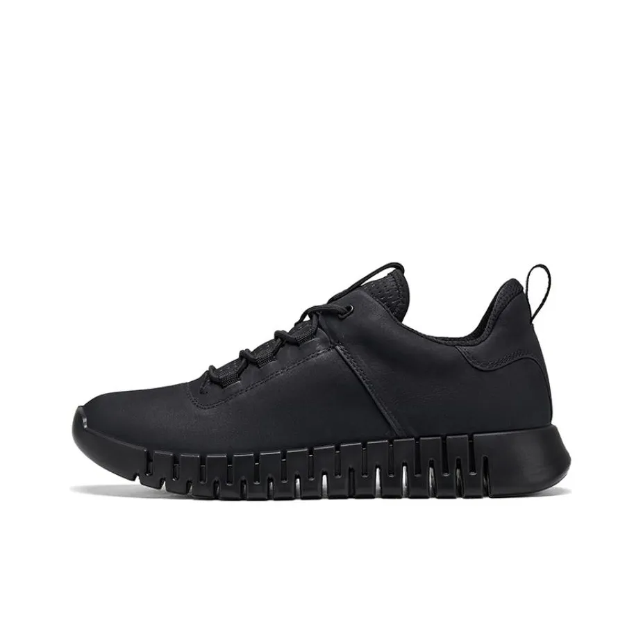 Ecco Smart Series Low Top Casual Shoes Men's Black