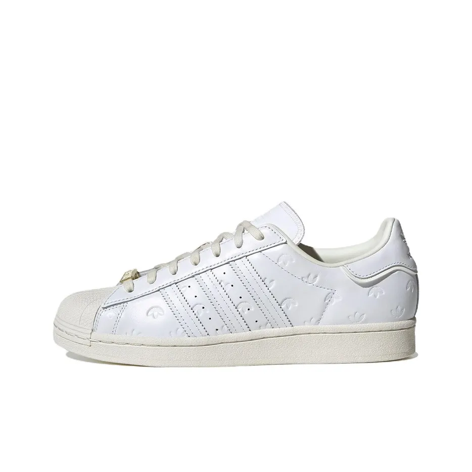 Adidas Originals Superstar Series Low Топ Скейтборд Кроссовки Белый