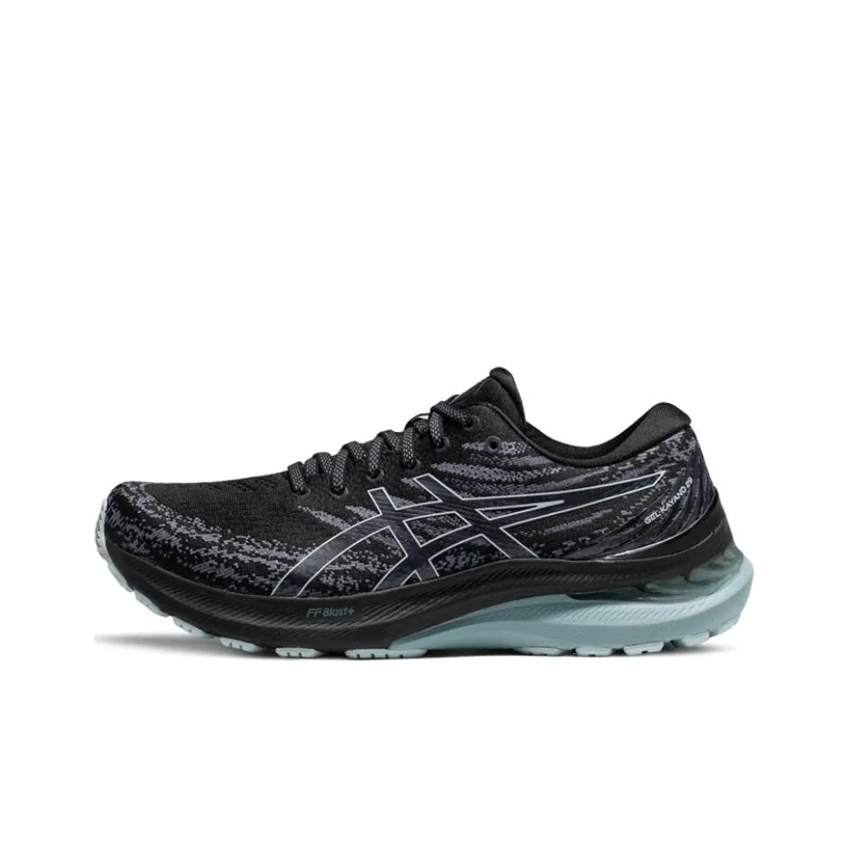 Asics Gel KAYANO 29 Low Top Марафон Беговые кроссовки Мужские Черные Синие