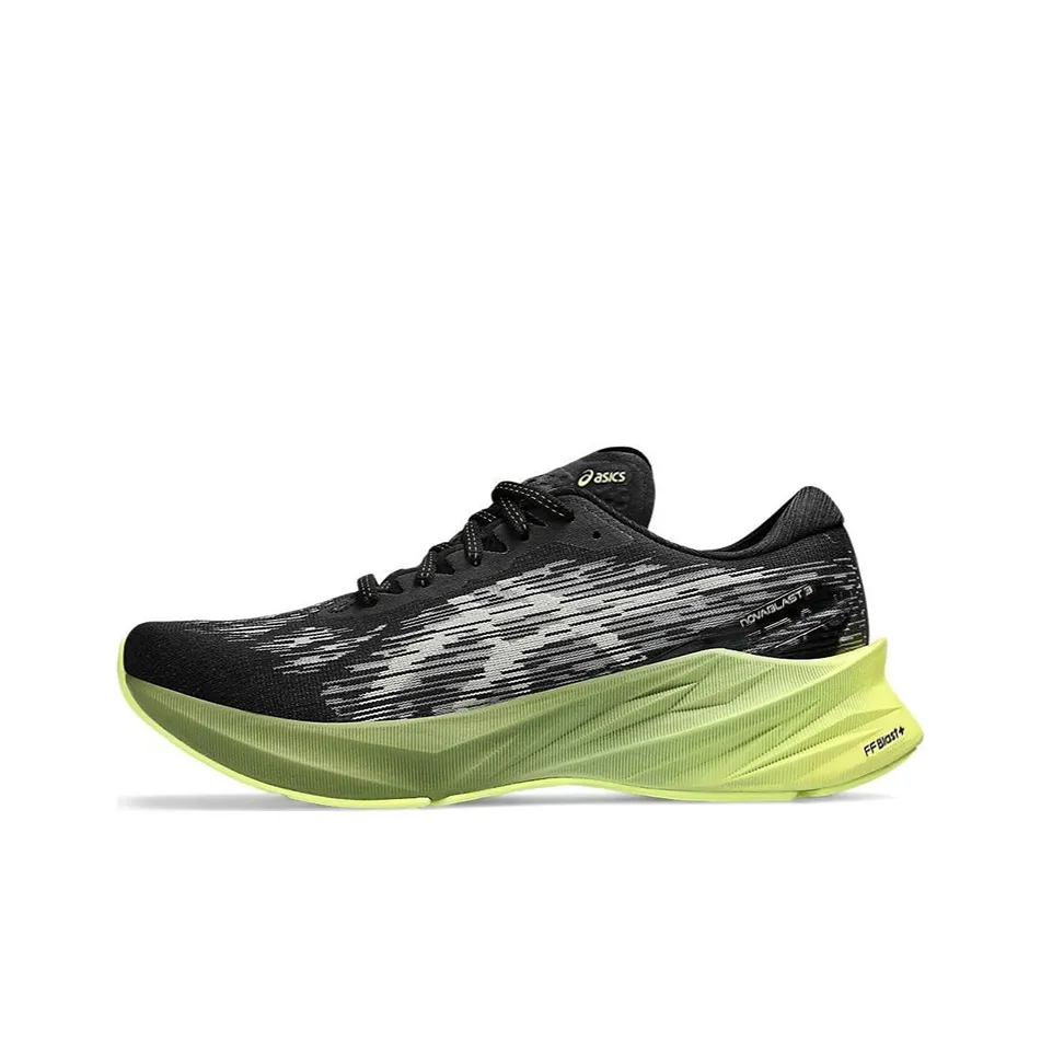 Asics Novablast 3 'Black Dried Leaf Green'