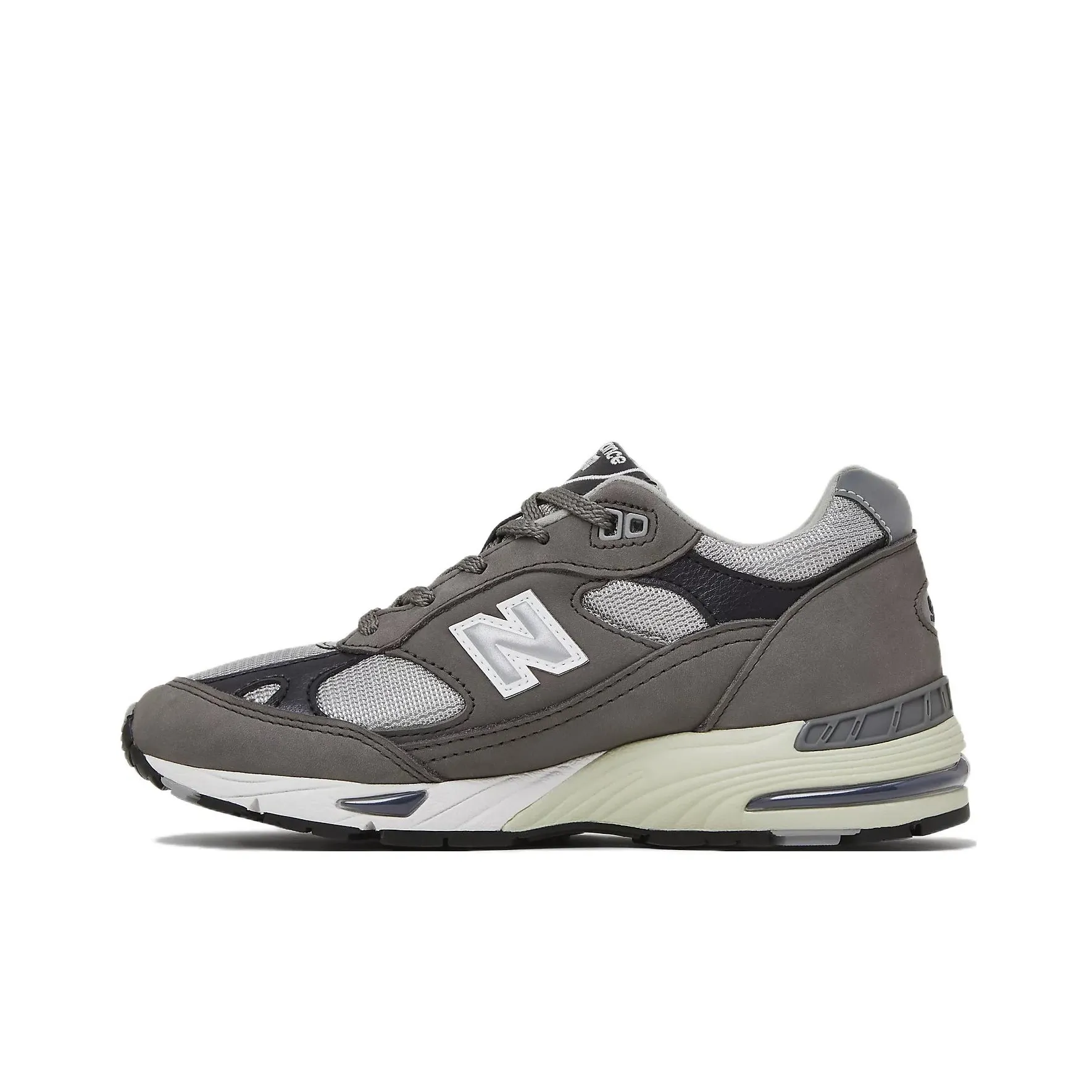 New Balance NB 991 Low Топ Беговые кроссовки Женские Серый MADE In UK