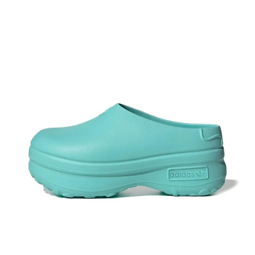 Adidas Originals AdiFOM Stan Smith Mule Flash Aqua Women's