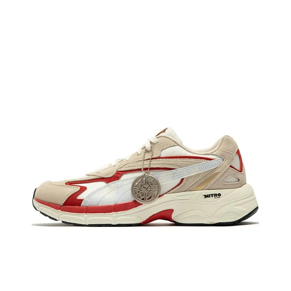 PUMA Teveris Nitro Cny Papermaking 'Beige Red White'