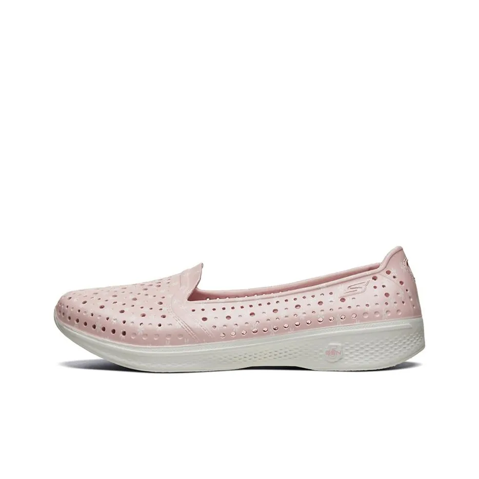 Skechers H2 Go Low Top Slip on Shoes Pink/Red Women's