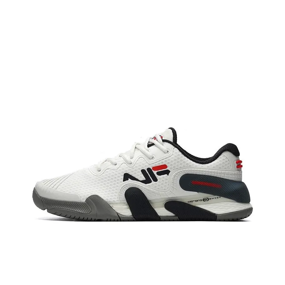 FILA POTENZA Abrasion Resistant Low Top Tennis Shoes FILA White