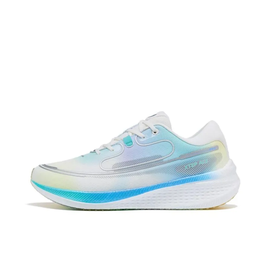 XTEP Race 360 1.0 Running Shoes Men's Low Top Sail White/Carolina Blue