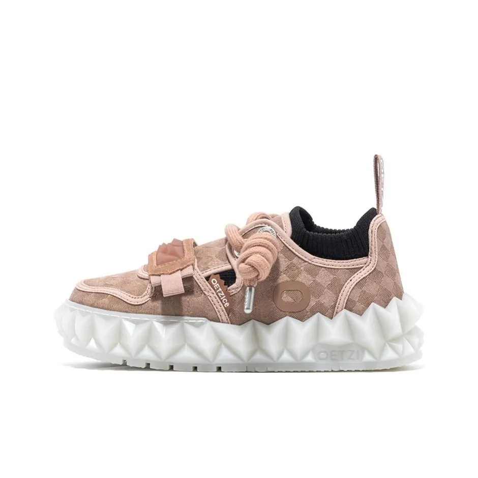 OETZI Ice Mountain Series 11 Low Top Casual Shoes Women's Dark Pink