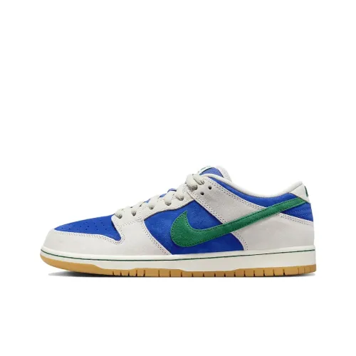 NIKE Dunk SB Кроссовки для скейтбординга Низкие Синий, бежевый, зеленый Унисекс