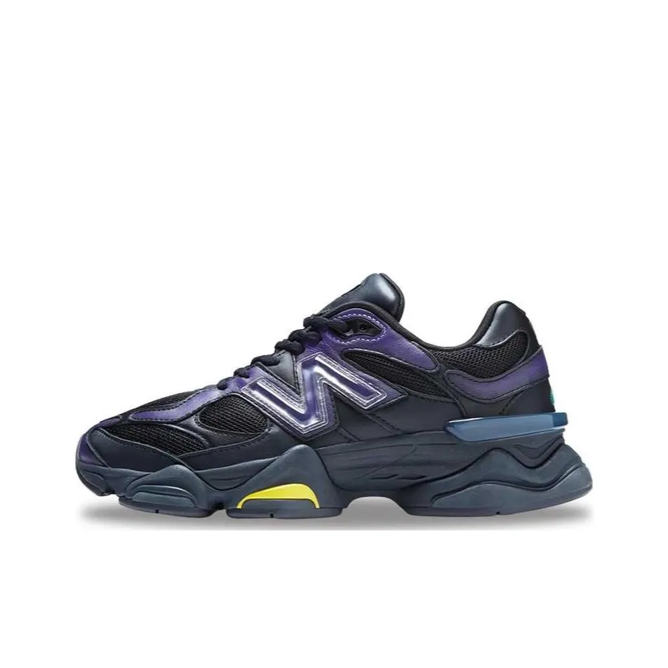 Mowalola New Balance NB 9060 Cushioned Slip Resistant Abrasion Resistant Low Top Sports Casual Shoes Unisex Purple
