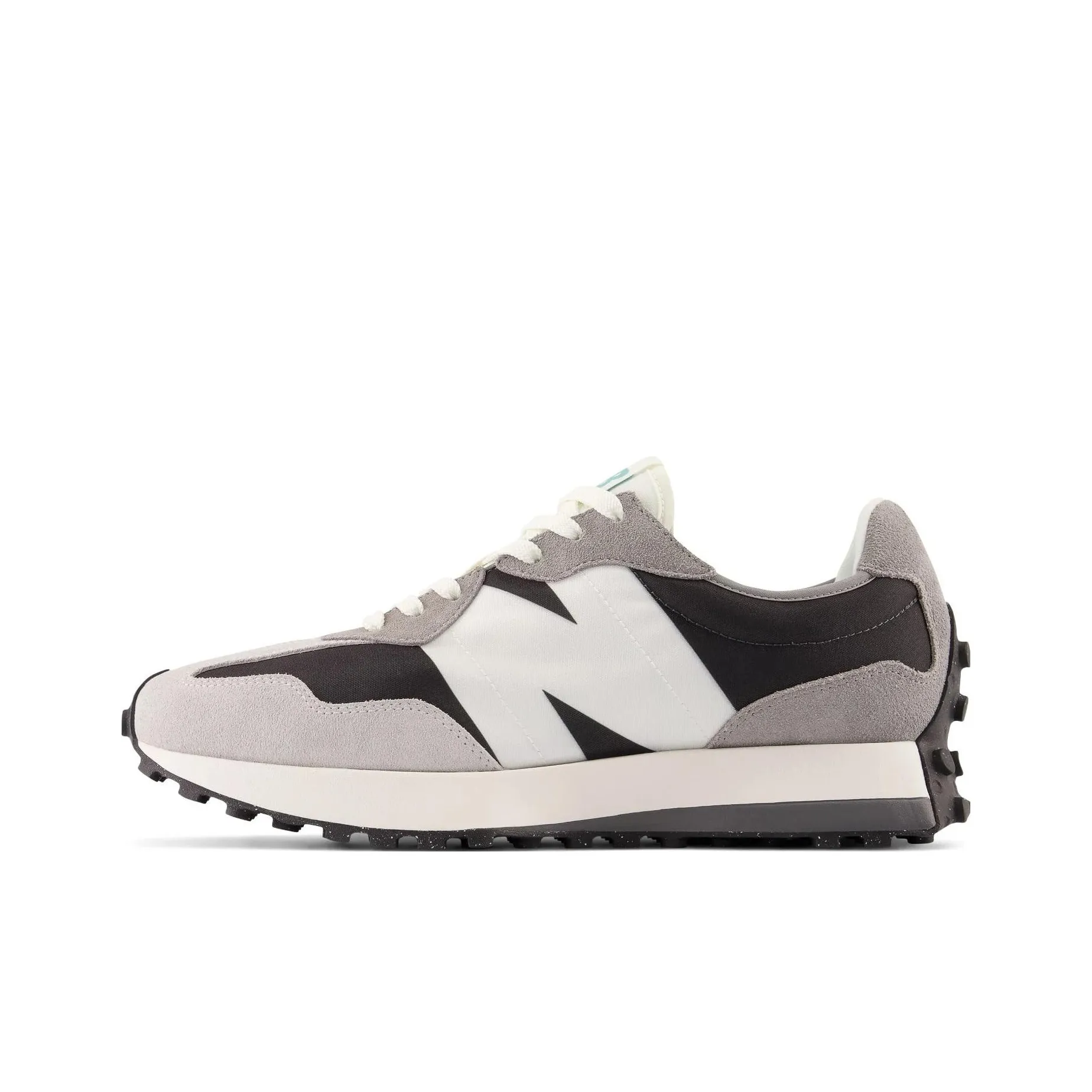 New Balance 327 Black White Light Grey
