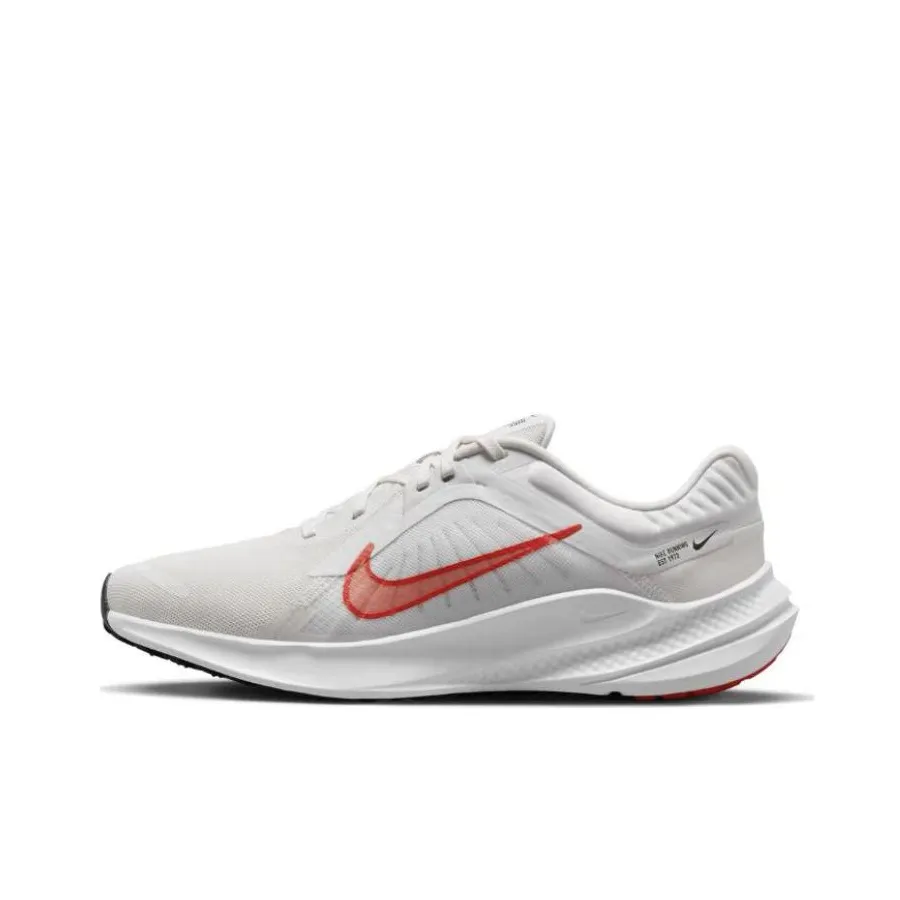 Nike Quest 5 Platinum Tint White Black Light Crimson