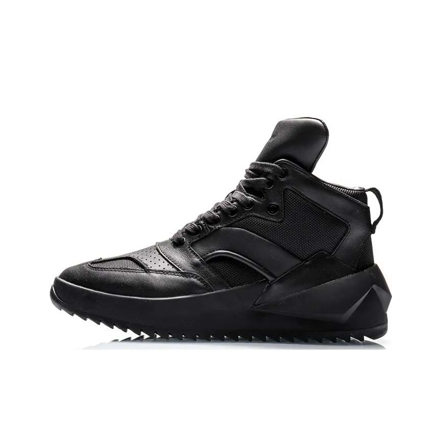 LINING CF Золотой Возраст 2000 Амортизаторы Oтскок Высокий Топ Повседневный Женский Черный