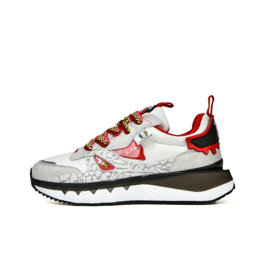 Violentbear Anti Slip Wear Resistant Low Top Running Shoes Unisex 23111