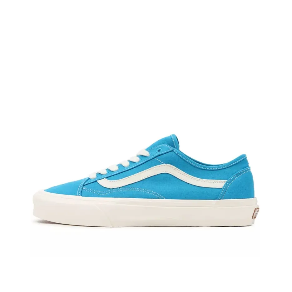 VANS Old Skool Collection Tapered Low Топ Скейтборд Кроссовки Унисекс Синий Белый