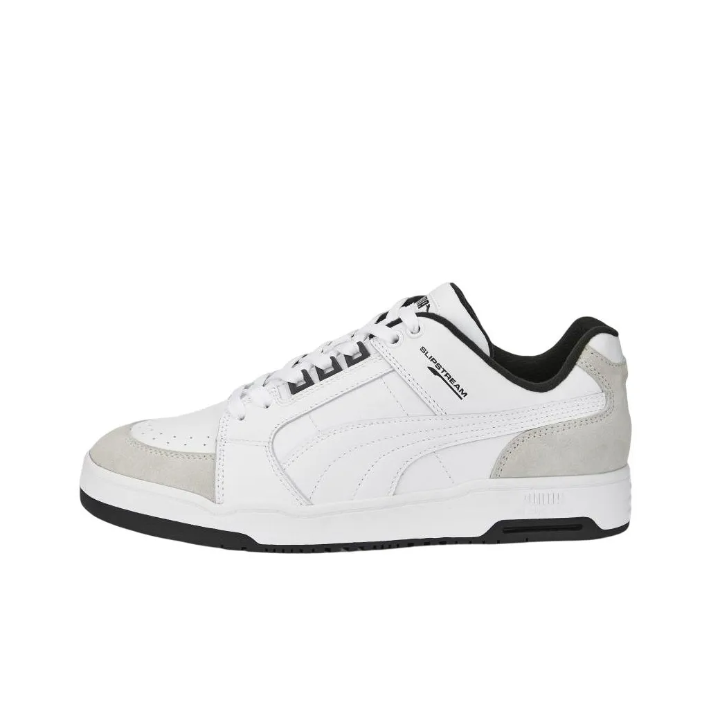 PUMA Slipstream Low Ретро Низкий Топ Скейтборд Кроссовки Белый Серый