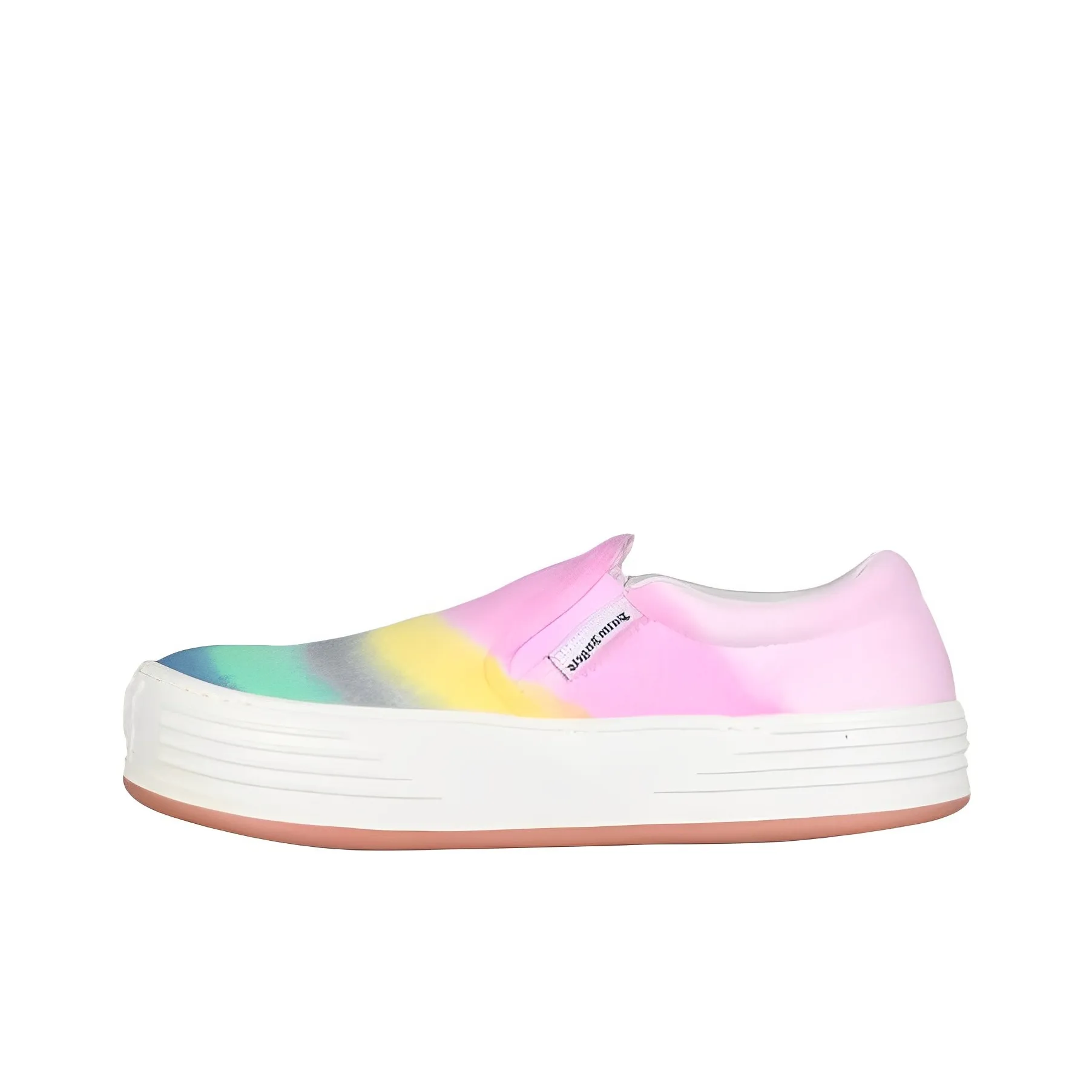 PALM ANGELS Rainbow Printed Slip-On Sneakers