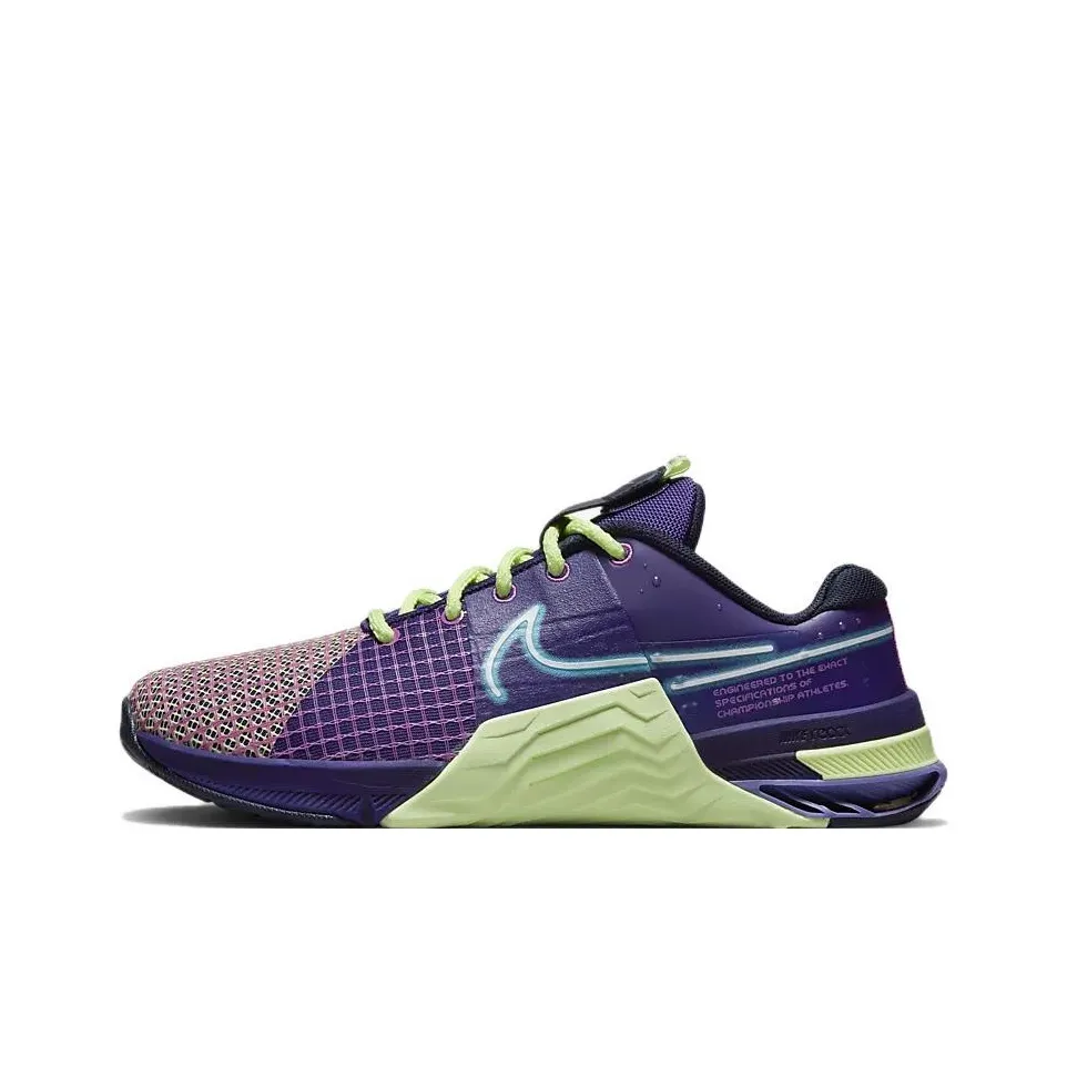 nike stefan Metcon 8 Amp 'Deep Purple Barely Volt' Women's